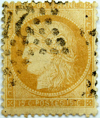  1873  .  . 15 c .  6,50  . (1)